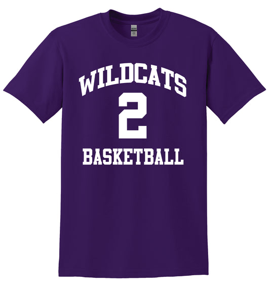 Dillon Jones Wildcats Purple T-Shirt