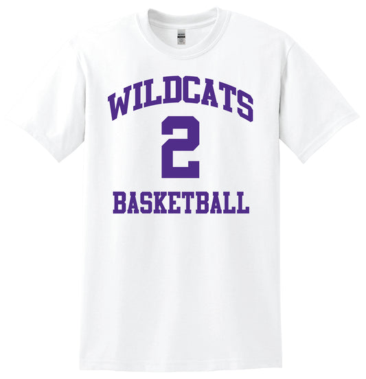Dillon Jones Wildcats White T-Shirt